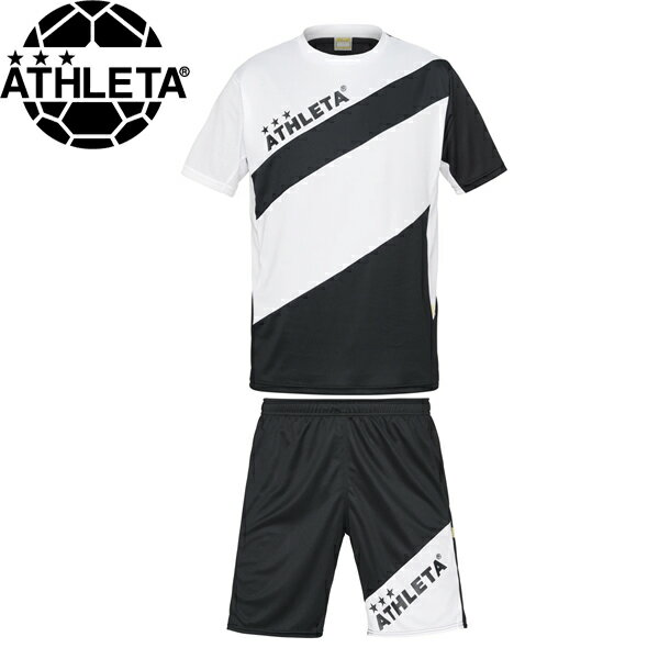 ATHLETA アスレタ プラクティス上下セット プラシャツ プラパン 02405-WHT サッカー フットサル 1