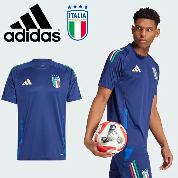 adidas アディダス イタリア代表トレーニングジャージー プラシャツ GZK89-IQ2174 サッカー メンズ レプリカ 海外クラブチーム