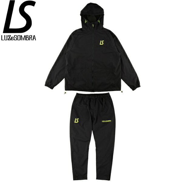 LUZeSOMBRA ルースイソンブラ エクスプローラーライトテックジャケット エクスプローラーライトテックロングパンツ L1241103-BLK-L1241106-BLK サッカー フットサル