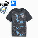 PUMA プーマ MCFC マンチェスターシティ 2024-25 ジュニア プレマッチ半袖シャツ プラシャツ 779157-74 プーマジャパン国内正規ライセン...