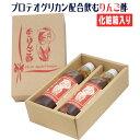 PG-inりんご酢 500ml×2本セット化粧箱入り 健康酢 青森県産りんご 美容と健康 プレゼント 角弘 カネショウ あおもりPG お中元 お歳暮 敬老の日 ギフト 贈答用 プロテオグリカン リンゴ酢 認証商品