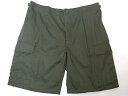 アメリカ軍BDUショートパンツ(オリーブ) 軍パン カーゴ ミリタリー