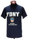 “FDNY”Tシャツ(半袖) ROTHCO/ロスコ ニューヨーク市消防局オフィシャル・ライセンス・ティーシャツ【楽ギフ_包装】