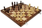 木製 チェスセット トーナメント No.5 スタントン ポーランド製 45cm×45cm Tournament No.5 Staunton chess set 数量限定販売