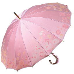 前原光榮商店 傘 レディース 長傘 前原光榮商店 カーボン 16本骨 雨傘 花柄ジャガード Florist フローリスト-Carbon ライラック 婦人用 前原傘 かさ 皇室御用達 前原光栄商店製