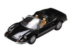 1/64 TLV ディーノ246GTS(黒)【306207】ミニカー 306207 【トミーテック】【4543736306207】