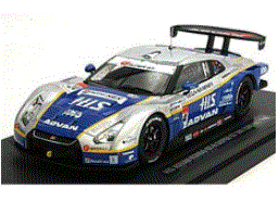 【店長のおすすめ】1/43 HIS コンドー GT-R 2009 スーパーGT500 第7戦 富士 #24 J-P.オリベイラ/荒聖治 44234【EBBRO/エブロ】【4526175442347】