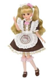 リカちゃん ハローキティ スイーツカフェ ドレスセット　117193 【TAKARATOMY/タカラトミー】【4904810117193】