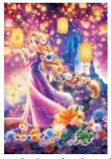 ポップアップパズルデコレーション ディズニー Rapunzel -Lantern Night- ラプンツェル -ランタンナイト- 300ピースジグソーパズル 733026 【エポック社 】【4977389733026】