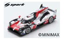 1/87 トヨタ TS050 ハイブリッド GAZOOレーシング 2018 ルマン24H 2位 #7 M.コンウェイ/小林可夢偉/J.M.ロペス 87S141【SPARK/スパーク】【9580006411419】