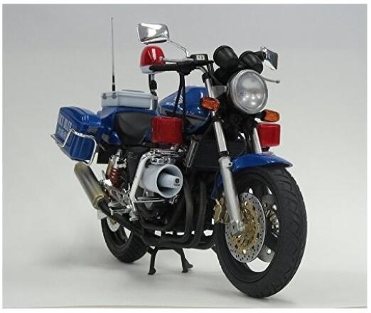 1/12 ネイキッドバイク No.SP Honda CB400 SUPER FOUR 大阪府警 スカイブルー隊 青バイ 011928