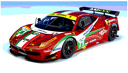 1/43 フェラーリ 458 GTE 2013 WEC 第6戦 富士 71 小林可夢偉 【KBB003】【国際貿易/BBR】【8056457818905】