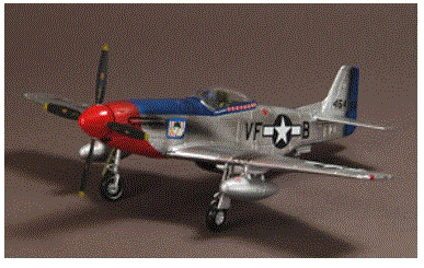 1/72 ノースアメリカン P-51D マスタング アメリカ陸軍 4th FG 336FS 1945 APF0017 【ウォーマスターズ】【0490010100171】