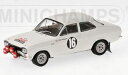 1/43 フォードエスコート I TC RALLY SAN REMO 1968 優勝車 ミニカー【MINICHAMPS/ミニチャンプス】【400688116】【4012138081437】