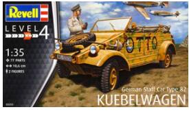 【仕様】 1/35スケール 未塗装 組立キット 【詳細】ドイツレベル1/35 Typ82 ドイツスタッフカー “キューベルワーゲン”です。　
