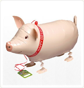 Rakuten - お散歩 ブーちゃん（風船、バルーン）【お散歩風船 バルーン 室内 装飾 室内】