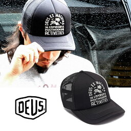 デウスエクスマキナ キャップ Deus Ex Machina [DMP77636C] EMPORIUM TRUCKER メッシュキャップ 帽子デウス あす楽 CAP
