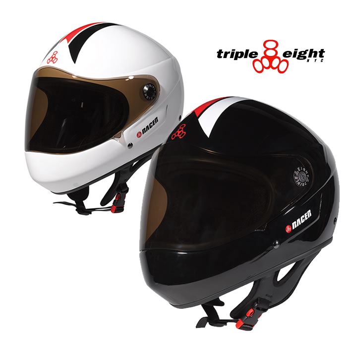 【訳アリ/箱潰れ】トリプルエイト レーサーヘルメット triple eight [ T818R ] RACER HELMETS スケート BMX 開心那 [0601]【SL】【SPS06】