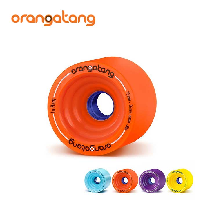 オランガタンウィール IN HEAT インヒート ［75mm］【 ORANGATANG / オランガタン 】 skateboard スケートボード ロンスケ sk8 lsk8 ソ..