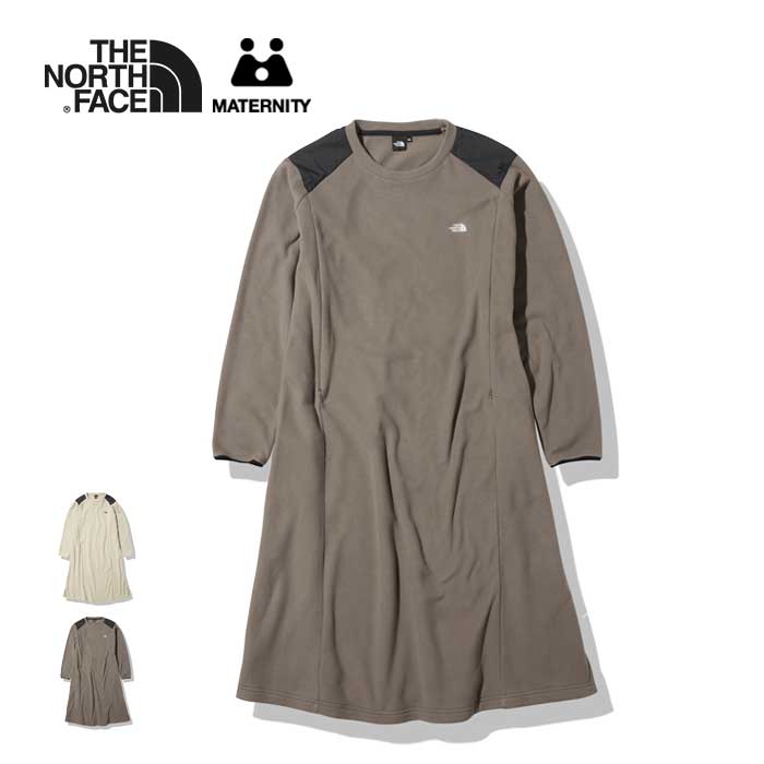 【楽天スーパーSALE!最大P42倍】ノースフェイス マタニティマイクロフリースワンピース THE NORTH FACE [ NLM72101 ] W'S M MICRO FLEECE OP レディース [220111]