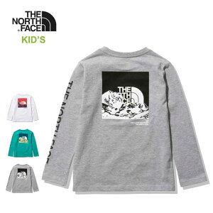 ノースフェイス キッズ 長袖Tシャツ THE NORTH FACE [ NTJ32254 ] L/S SV GRAPH T ロンT 子供 [メール便] [220111]