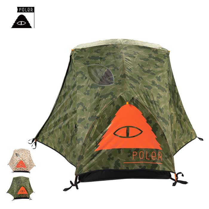 【30日最大P18倍 5の倍数デー】ポーラー 1人テント POLeR [ 221EQU5202 ] 1 PERSON TENT ソロキャンプ アウトドア ポーラースタッフ ワンマンテント [220226]【SPS06】