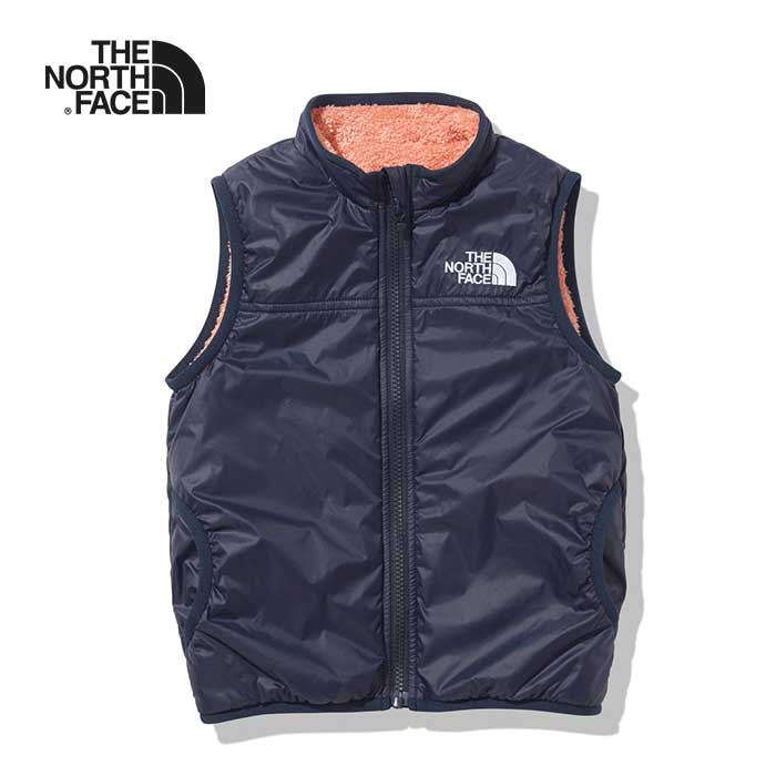 【20-21日は全品P5-10倍！SPUで最大23倍】ノースフェイス キッズ ベスト THF NORTH FACE [ NYJ82034 ] REVERSIBLE COZY VT リバーシブルコージーベスト 子供 [220324]