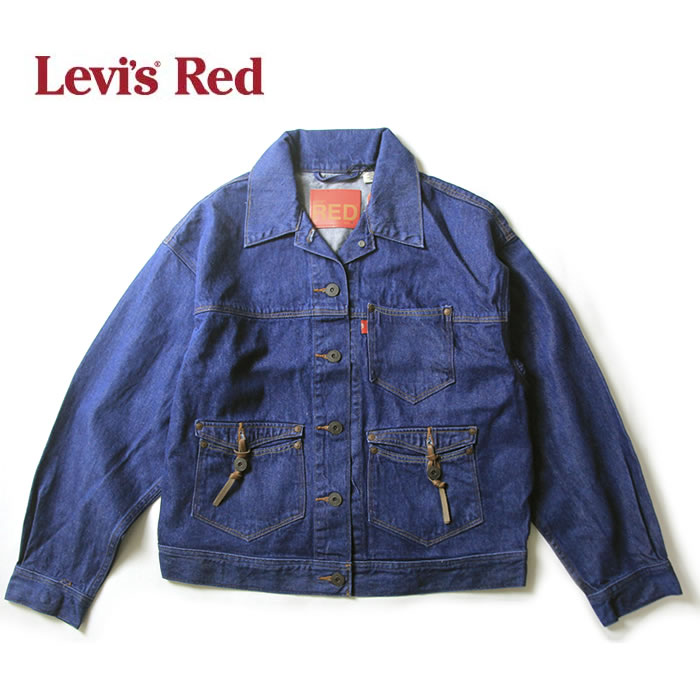 リーバイスレッド レディース Gジャン LEVI 039 S RED A2671-0000 LR CINCHBACK TRUCKER トラッカージャケット アウター 220331