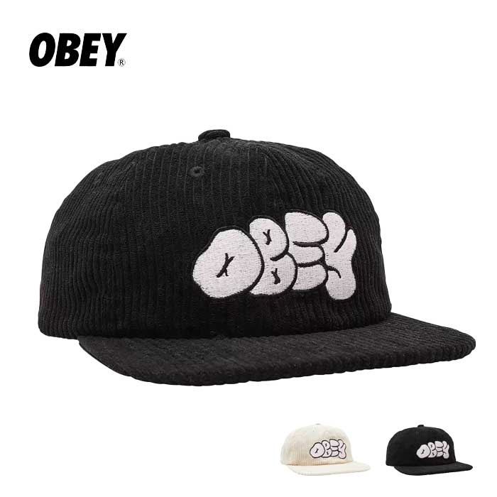 オーベイ オベイ キャップ OBEY [ 100580307 ] TOKEN CORD 6 PANEL CAP 6パネルキャップ 帽子 [220331]【SPS06】