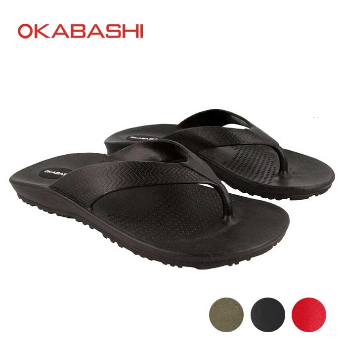 オカバシ ビーチサンダル Okabashi O-50001 SURF FLIP FLOP サーフフリップフロップ コンフォートサンダル メンズ [2…