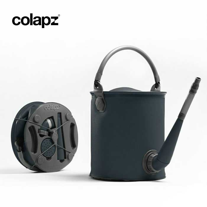 COLAPZ コラプズ 折り畳みじょうろ (SORC-COL2676) WATERING CAN&BUCKET GRAY バケツ キャンプ アウトドア 