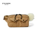 ե륽 ѥ եå  ѥå FILSON [ #89129 ] COMPACT FISHING WAIST PACK ( BEIGE )ե饤եå ȥХå (240125)