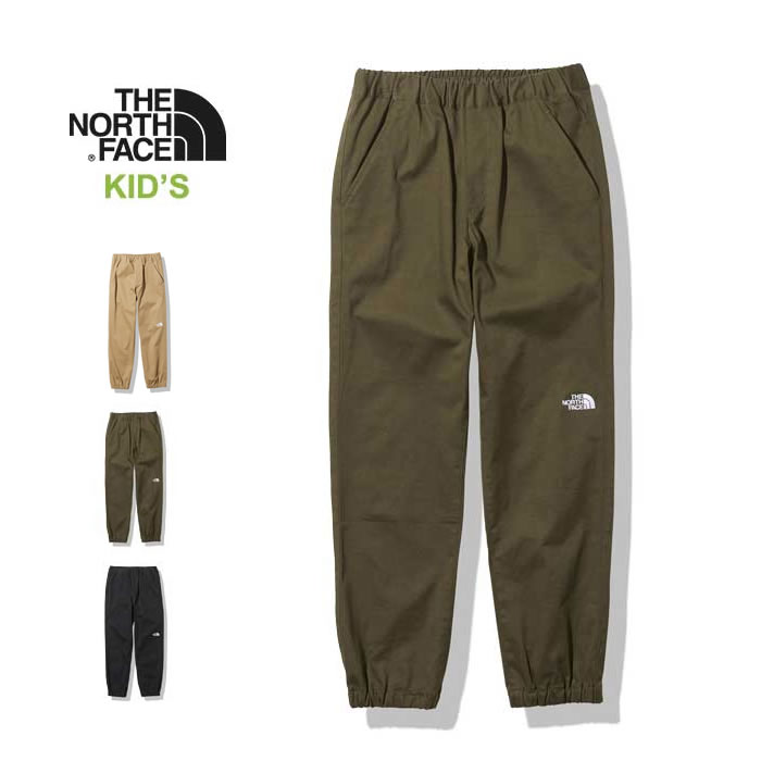 【25-26日最大P27倍 ボーナスDAY】ノースフェイス キッズ パンツ THE NORTH FACE [ NBJ32234 ] COTTON EZ CLIMB PT コットンイージークライミングパンツ キャンプ ハイキング [230209]