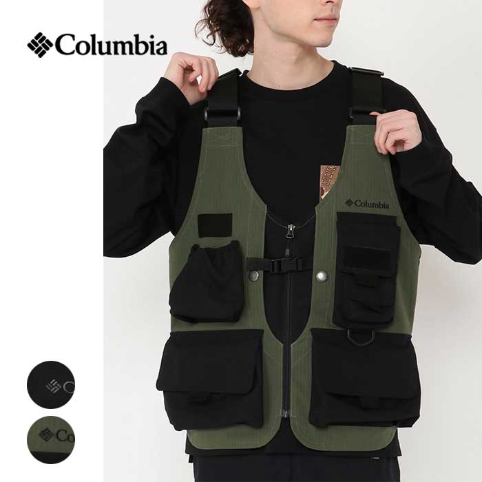 コロンビア アウトドア ベスト Columbia [ PM0085 ] GREEN PINES VEST グリーンパインズベスト キャンプ [220907]【SPS2403】