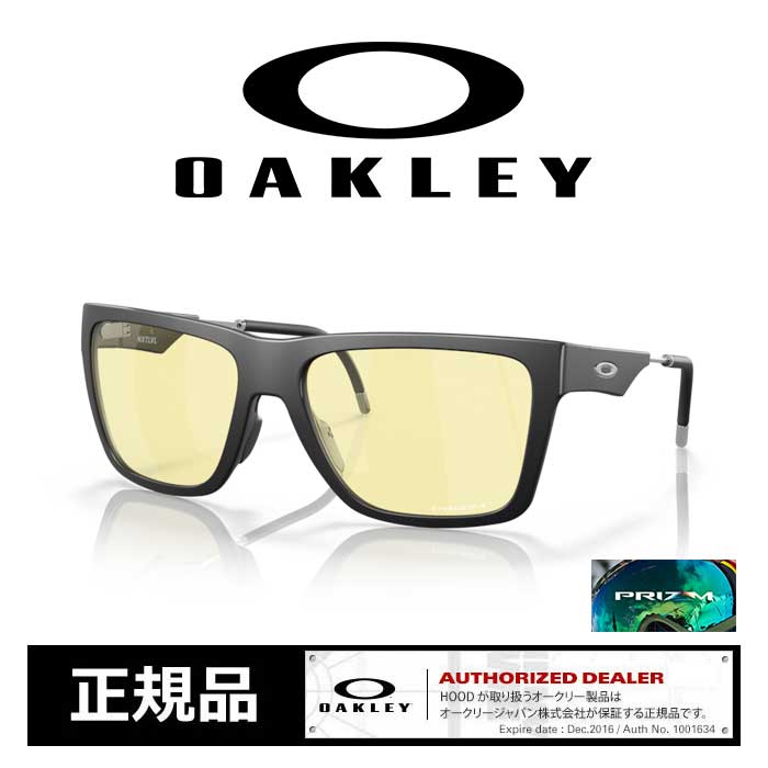 ゲーミングサングラス オークリー サングラス Oakley  NXTLVL SATIN BLACK ネクストレベル クリアレンズ e sports イースポーツ専用 