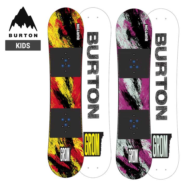 【14日10:00全品P5倍!SPUで最大23.5倍 イーグルス感謝祭】バートン キッズ グロム スノーボード 板 Burton 23-24 GROM 110cm 120cm 130cm スノボ 子供 [231017]