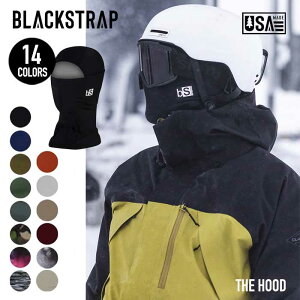 フェイスマスク スノーボード 防寒 バラクラバ Blackstrap / ブラックストラップ [ THE HOOD ] スキー メンズ レディース アメリカ製 [メール便]【SPS06】