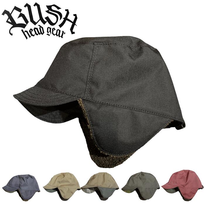 BUSH head gear ブッシュヘッドギア スノーキャップ SNOW CAP イヤーフラップキャップ スノーボード スノボ 古川商店 