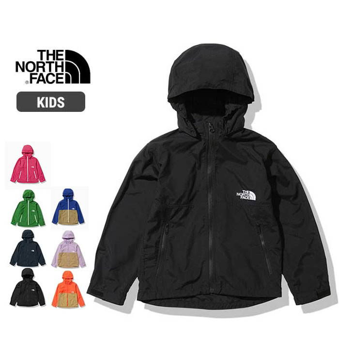 【10日全品P5-10倍 スーパーSALE最終日】THE NORTH FACE ザ・ノースフェイス コンパクトジャケット（キッズ）NPJ22210 Compact Jacket 【キッズ アウトドア カジュアル ジャケット 遠足 アウトドア UVカット】メール便 (231205)【Y】