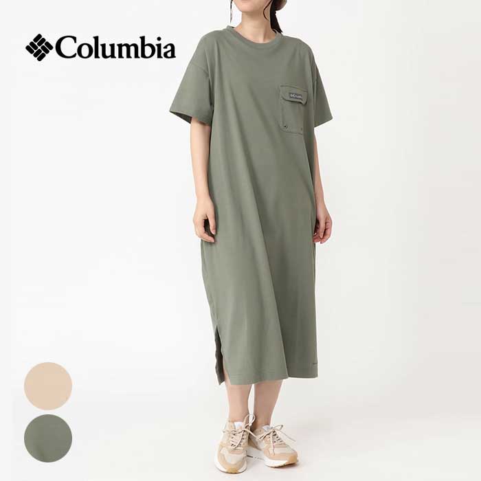 【30日最大P18倍 5の倍数デー】コロンビア レディース ワンピース Columbia ( PL0429 ) W Swing Park Crew Dress ウィメンズスウィングパーククルードレス [230320]