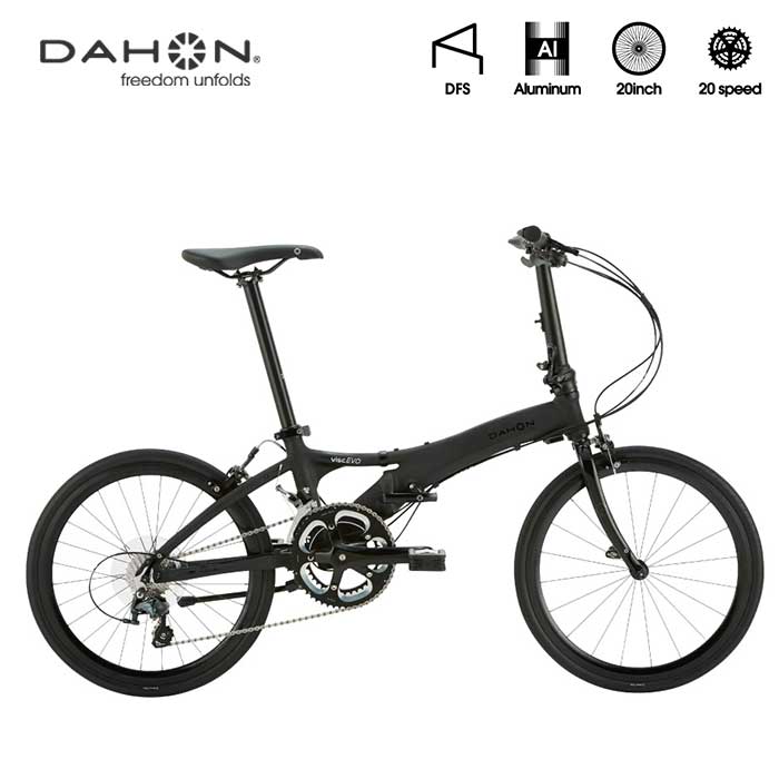 DAHON ダホン 折りたたみ自転車 Visc EVO(20inchi/ETRTO 451) M.BLK ヴィスクエヴォ 2022モデル サイクリング フォールディングバイク 