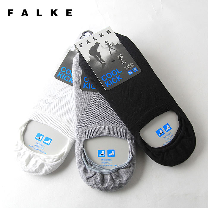 ファルケ メンズ ファルケ メンズ アンクル ソックス FALKE #16601 COOL KICK INVISIBLE くるぶしソックス 靴下 [メール便] [230411]【SPS06】