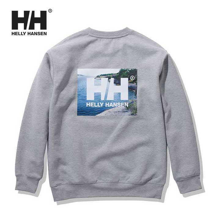 ヘリーハンセン トレーナー Helly Hansen  BACK PHOTO ST CREW バックフォトスウェットクルー メンズ 