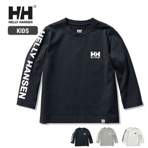 ヘリーハンセン キッズ 長袖Tシャツ Helly Hansen [ HJ32256 ] K L/S LETTER TEE ロングスリーブ レターティー ロンT 子供 [メール便] [220830]【SPS2403】