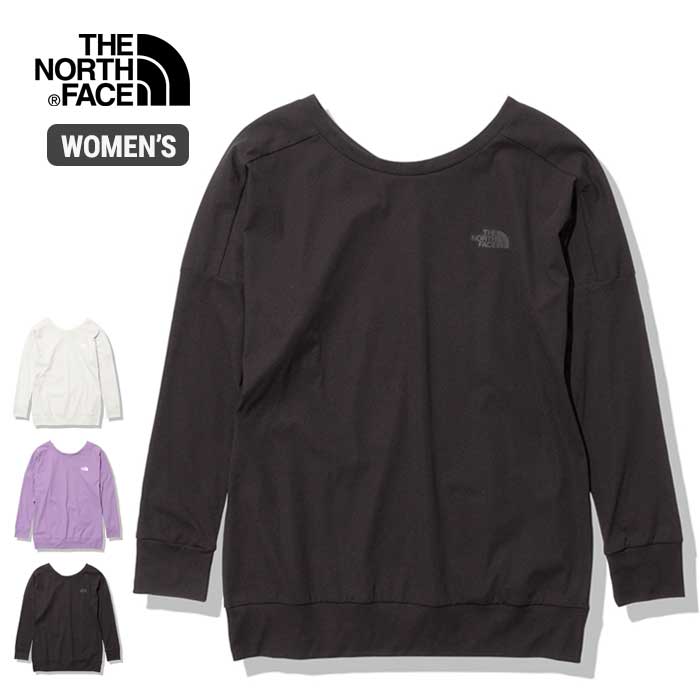 【25日全品P5-10倍 ボーナスDAY】ノースフェイス レディース 長袖Tシャツ THE NORTH FACE [ NTW62285 ] DELIGHT 2WAY CREW ディライトツーウェイクルー ロンT【Y】 [メール便] [230513]