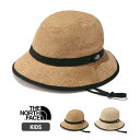 ノースフェイス キッズ ハイクハット THE NORTH FACE NNJ02308 KIDS 039 HIKE HAT ストローハット 子供 折りたたみ 帽子 メール便 230521 【SPS2403】