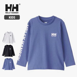 ヘリーハンセン キッズ 長袖 Tシャツ Helly Hansen [ HJ32365 ] K L/S LETTER TEE ロングスリーブレターティー ロンT [メール便] [230812]【SPS2403】