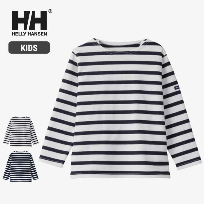 ヘリーハンセン キッズ ボーダーカットソー Helly hansen [ HJ32368 ] K L/S BORDER BNECK ロングスリーブボーダーボートネック 長袖 [メール便][230910]【SPS2403】