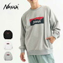 ナンガ スウェット NANGA ECO HYBRID BOX LOGO SWEATSHIRT ボックスロゴ トレーナー メンズ 230913