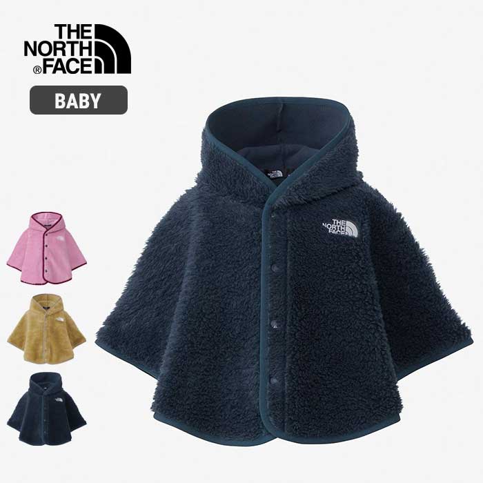 ノースフェイス THE NORTH FACE Sherpa Fleece Poncho シェルパ フリース ポンチョ ベビー 秋 冬 ブラ..